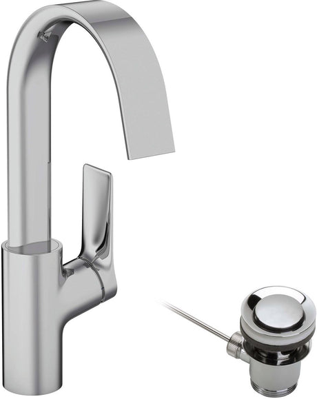 Hansgrohe Vivinis mitigeur lavabo 210 avec bec orientable et vidage extractible chromé