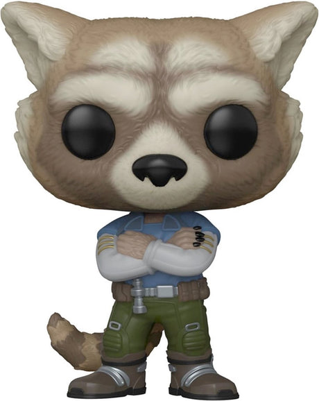 Marvel funko gardiens de la galaxie - vol. 3 pop ! figurine collector fusée édition spéciale 9 cm - multicolore