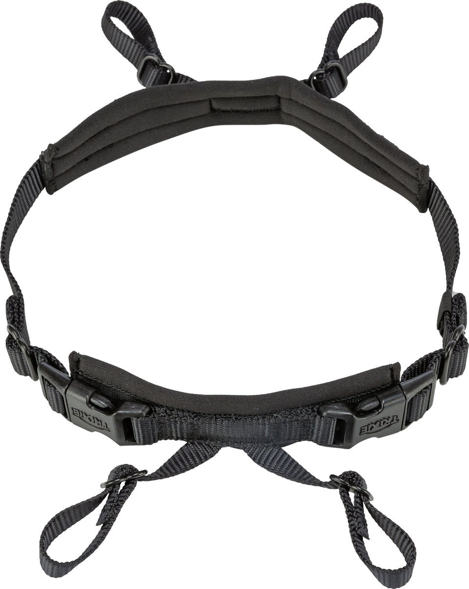 Trixie adaptateur anti-panique pour harnais noir