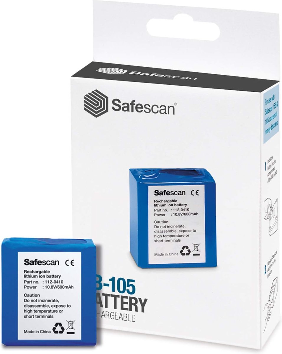 Batterie Safescan lb105 112-0410