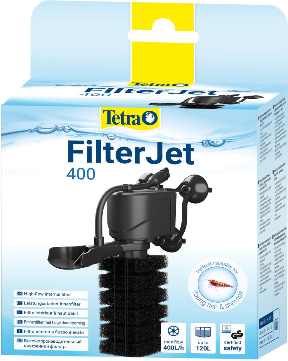 Tetra filterjet - filtres internes - 400 l