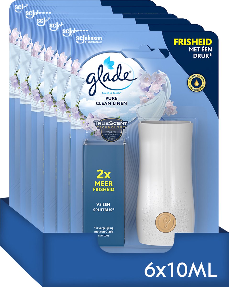 Glade touch Fresh support pur lin propre