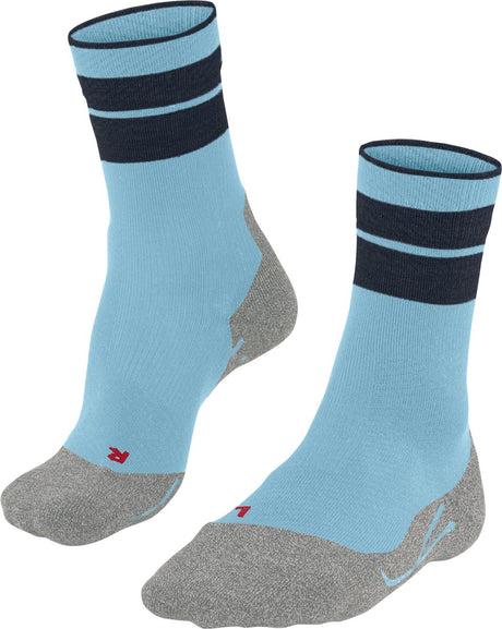 Falke tk stabilisant anti-ampoules laine épaisse matériau fonctionnel chaussettes de marche femme bleu - taille 37-38
