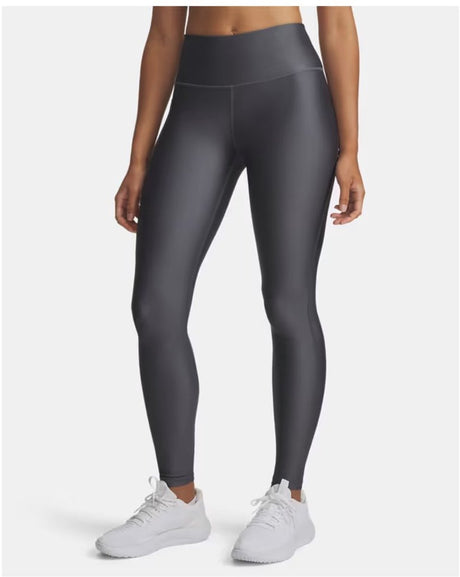 Under Armour Tech Hirise Leggings-Gris Pantalon de sport pour femme - Castlerock - Noir