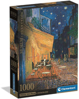 Clementoni puzzle terrasse de café v. gogh, 1000 pcs.