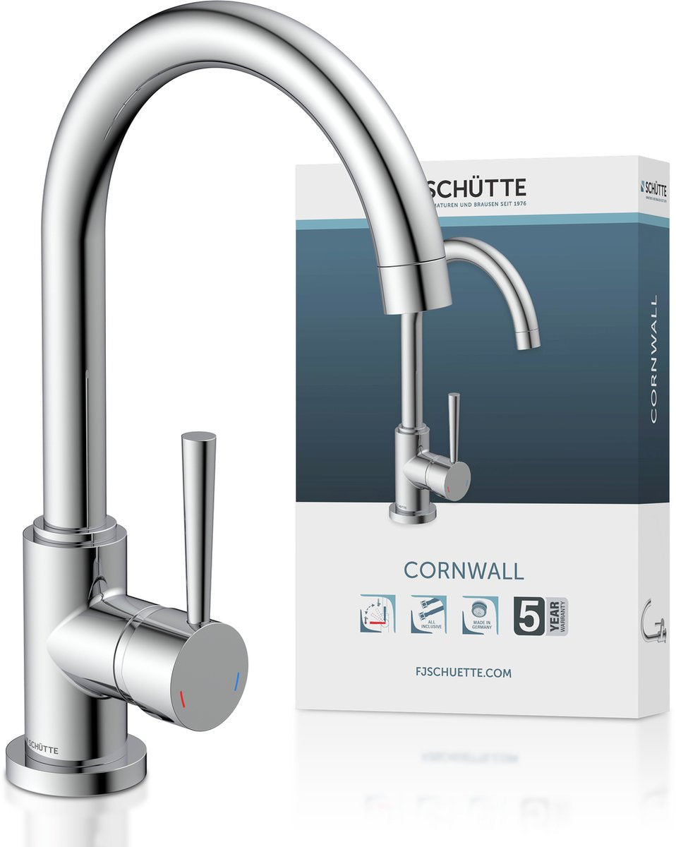 Schütte One -Button Mixer Cornwall Chrome -Colored