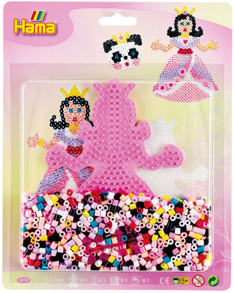 HAMA String Bead Set - Princess, 1100st.