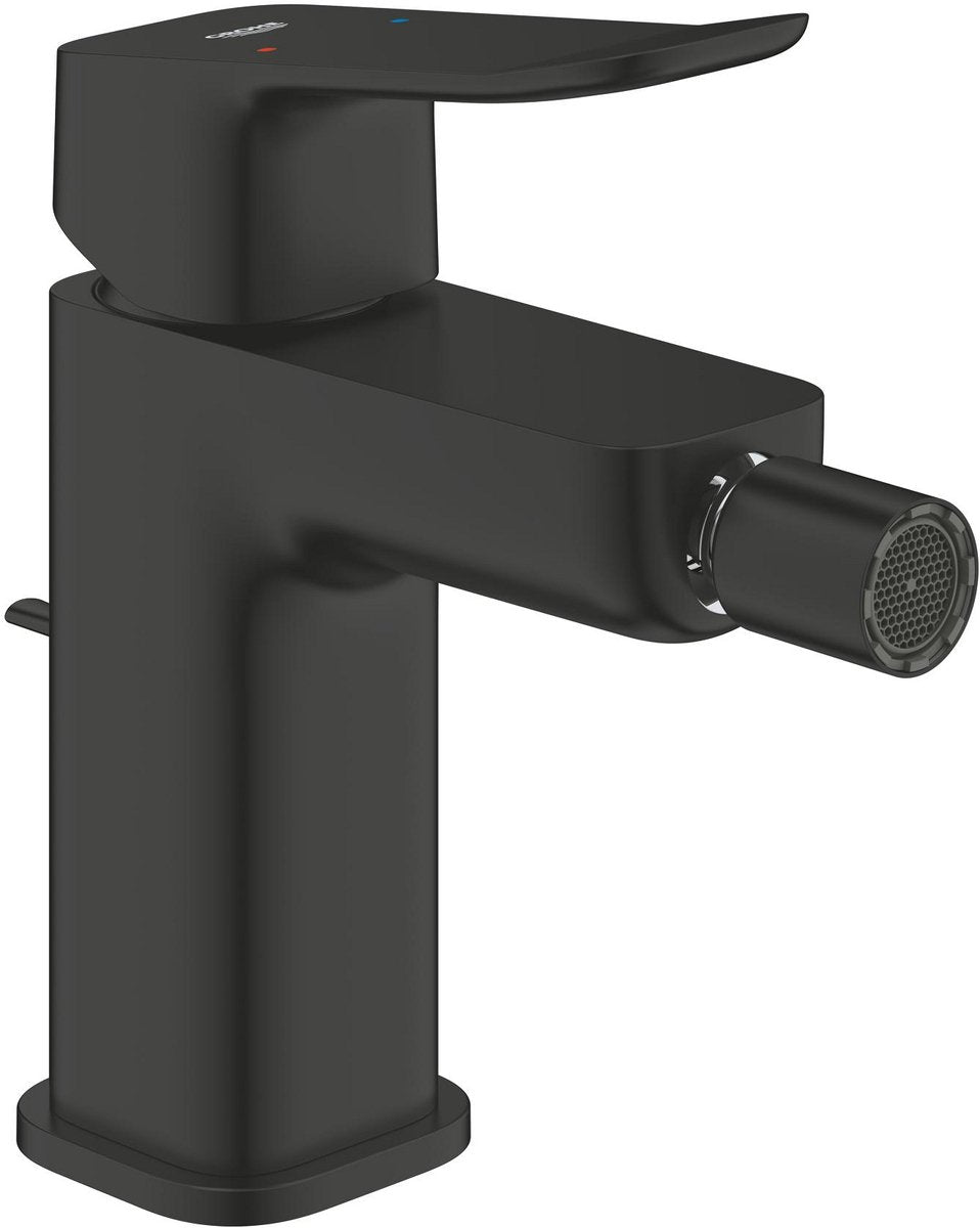 Robinet de bidet Grohe Dice - économie d'eau - avec vidage - noir mat