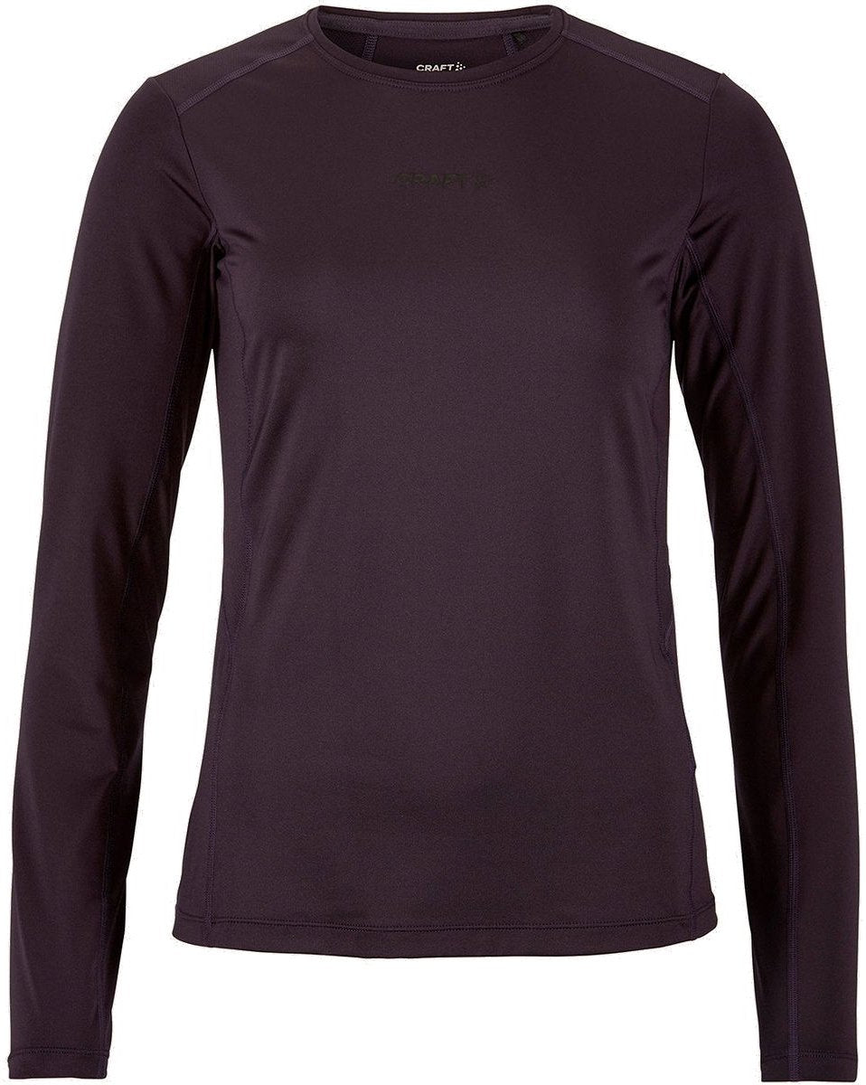 Craft adv essence 2 running manches longues femmes - dk plum | taille: m