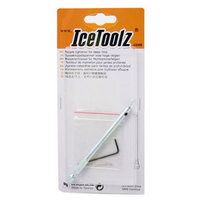 Icetoolz Spaak Keppy Key High Rim 10 cm Silver