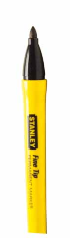 Stanley hand tools surligneur pointe fine noir - 0-47-316