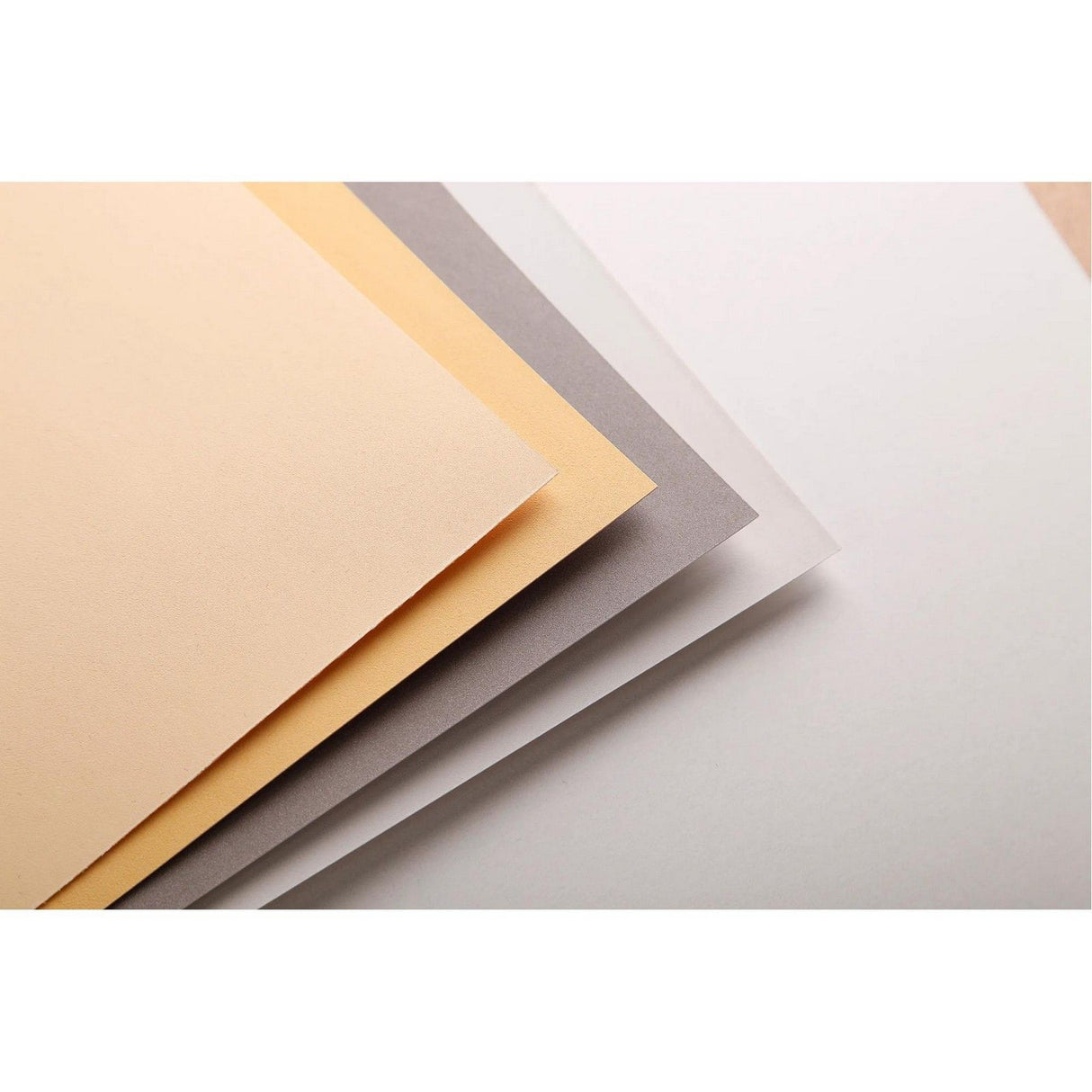 Clairefontaine • papier mat pastel n°1 360g 24x30cm assorti 12x