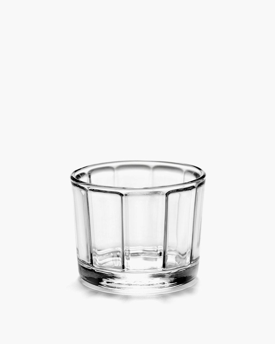 Serax - surface sergio herman - tasse s - transparent - 8 ø - 25cl - 4 pièces