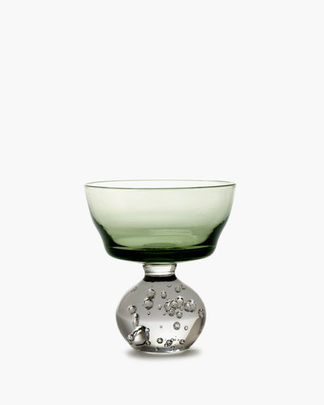 Serax - bela silva - neige éternelle - verre à eau m - vert - 9 ø - 6 pièces