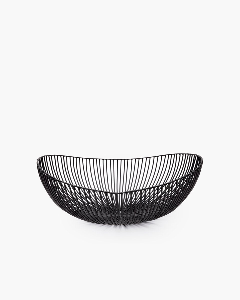 Serax - antonino sciortino catu - panier l - noir - fer - 20 ø - h 14cm