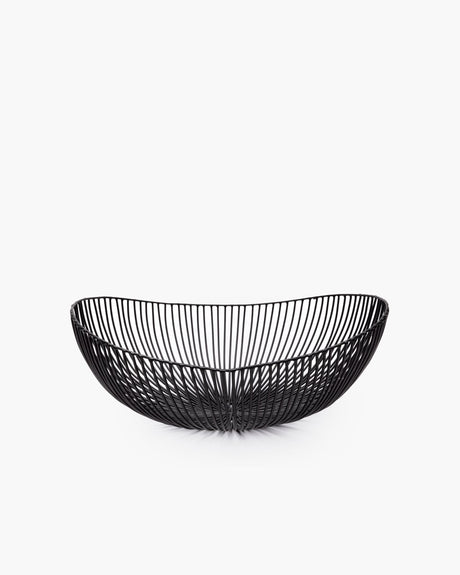 Serax - antonino sciortino catu - panier l - noir - fer - 20 ø - h 14cm