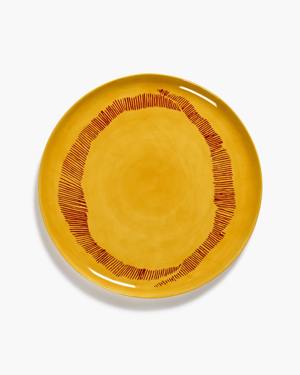 Serax - festin ottolenghi - bol de service - jaune rouge - 35 ø