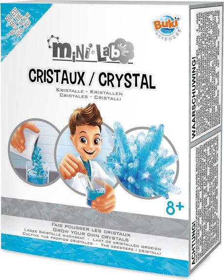 Buki france buki - mini cristaux de laboratoire - cristaux en croissance - expérimentation