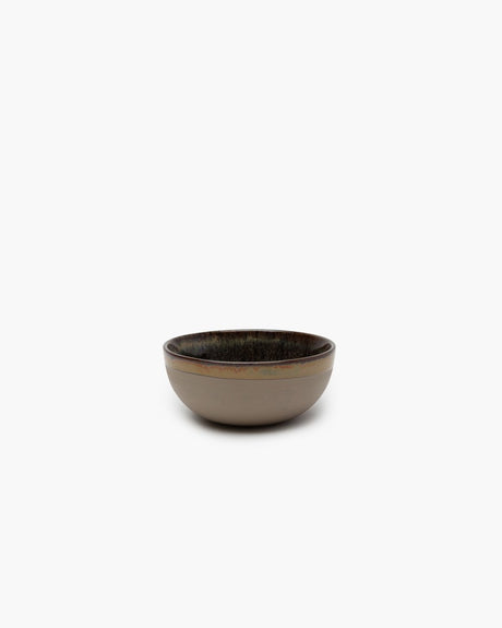 Surface by sergio herman serax bol - grand - ø13cm x h5cm - gris et gris indi - 4 pièces