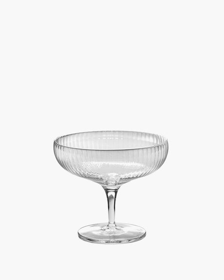 Serax - sergio herman inku - coupe champagne - transparent - 10 ø - 15cl - 4 pièces