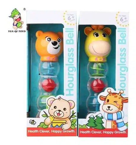Jonotoys bébé hochet girafe ours 23cm