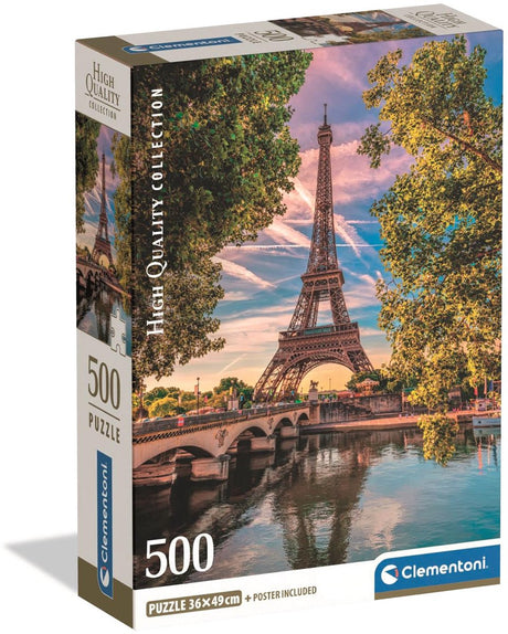 Puzzle Clementoni le long de la seine, 500 pcs.