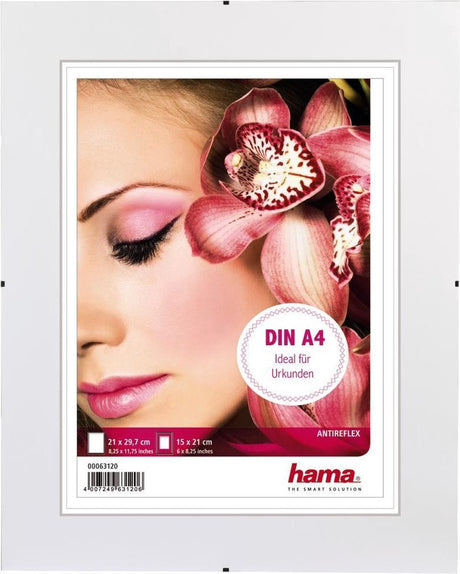 Cadre photo Hama - clip cadre - 21 x 29,7 cm - antireflet