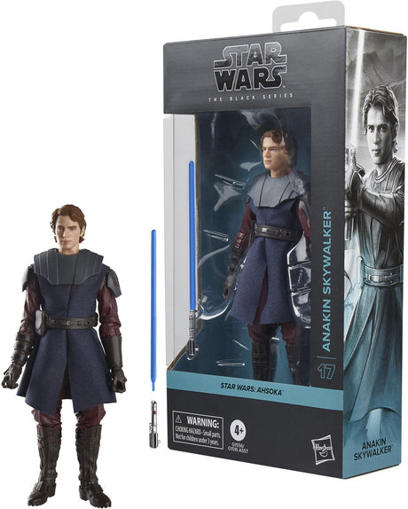 Figurine Hasbro Star Wars Anakin Skywalker - série noire Ahsoka.