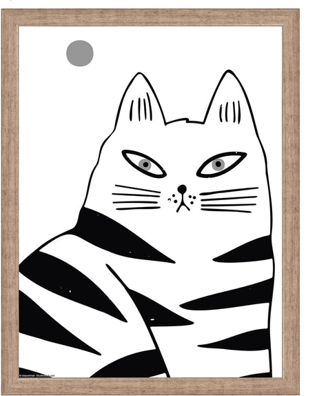 Walther liv - houten lijst - format photo 30x40 cm - verre d'art - gris