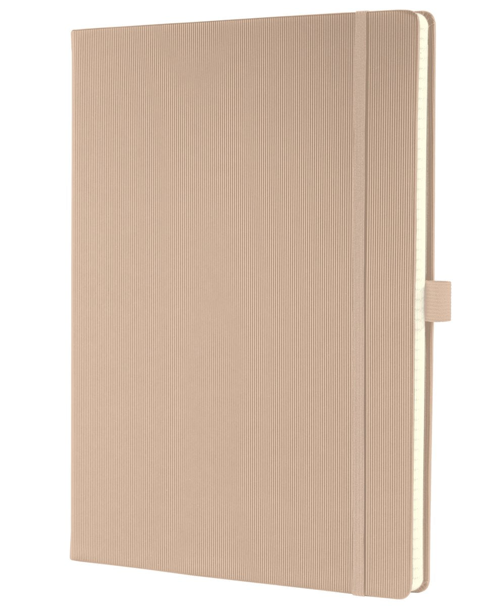 Carnet Sigel - conceptum pure - a4 - beige - couverture rigide - 194 pages - 80 grammes - ligne - si-co641