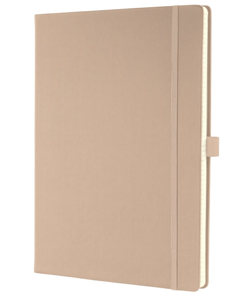 Carnet Sigel - conceptum pure - a4 - beige - couverture rigide - 194 pages - 80 grammes - ligne - si-co641