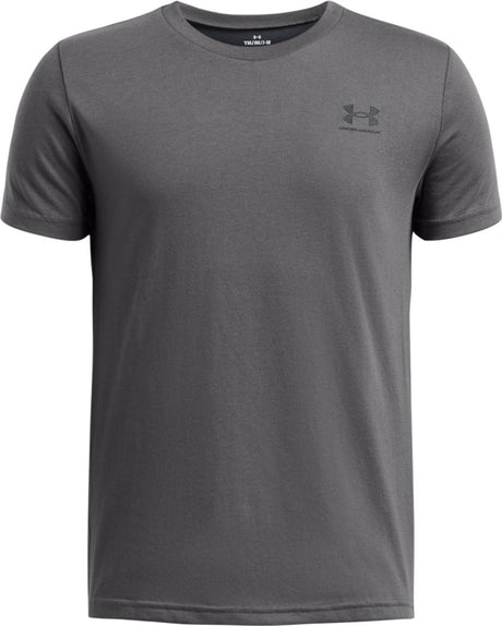 Chemise de sport unisexe Under Armour UA B Sportstyle LC SS - Gris - Noir
