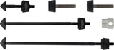 Pitlock locking skewer set 02 br for front wheel, rear wheel, seatpost, brake
