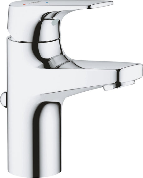 Robinet pour lavabo Grohe quickfix start flow - économie d'eau - avec garniture de vidage - chrome - 23769000