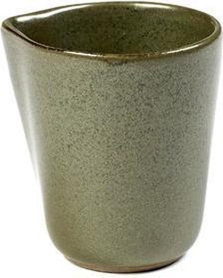 Serax - sergio herman surface - pot à lait s - vert camo - 6 ø