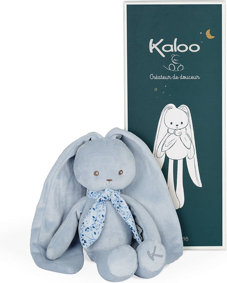 Kaloo - lapinoo - peluche lapin - bleu 35 cm