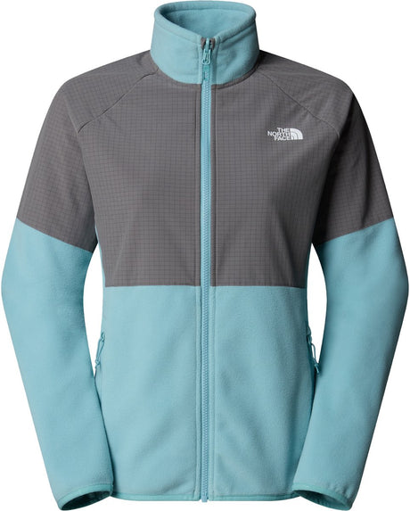 The North Face W Glacier Heavyweight Full Zip Jacket Veste d'extérieur pour femme - Blue Eclipse Smoked Pea