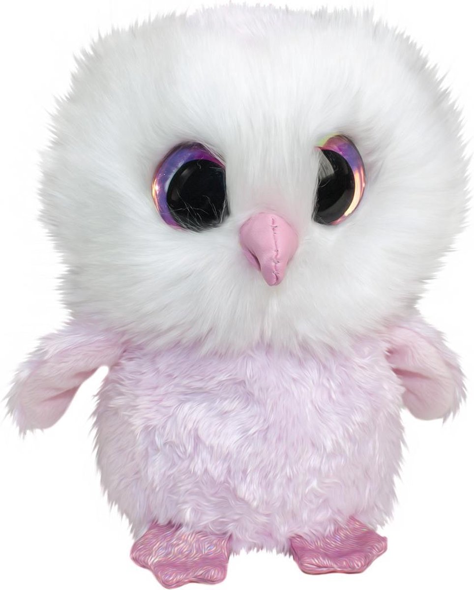 Lumo stars peluche - hibou pollo, 15cm