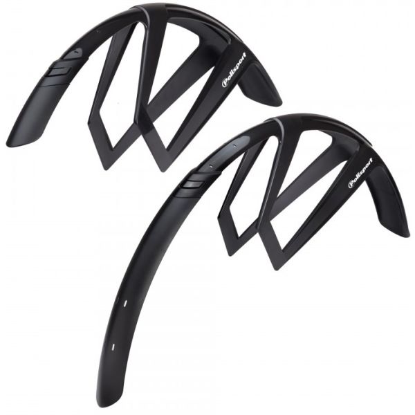 Polisport Fender Set 28 G -Mud 50 mm - noir
