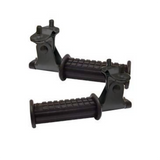 Busch muller repose-pieds bobike 1110s - fourche arrière - noir