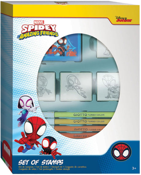 Ensemble de tampons Spidey multiprint avec 4 timbres