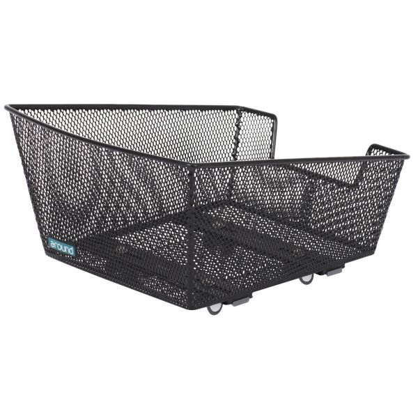 Autour du panier à vélo College Basic Small incl. système de fixation pré-monté - noir