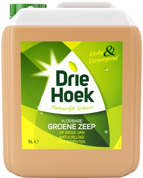 Savon Triangle Triangle Liquid Green Soap - 5L