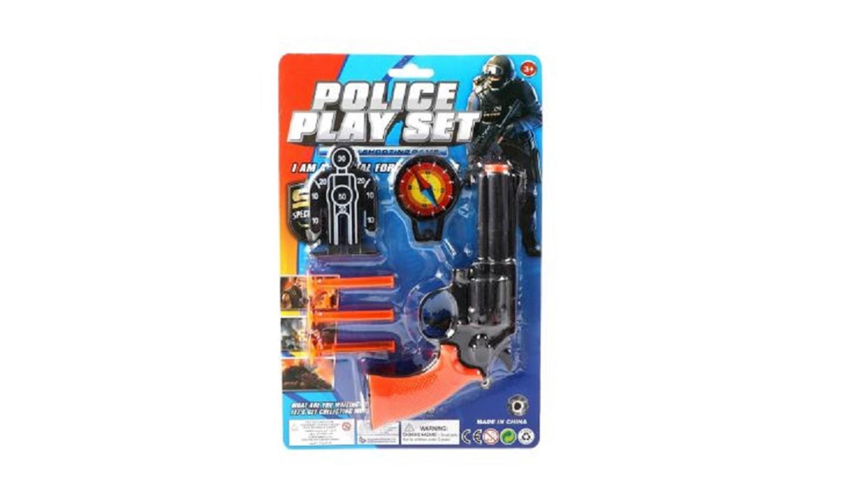 Jeu de police 6 pièces sur carte