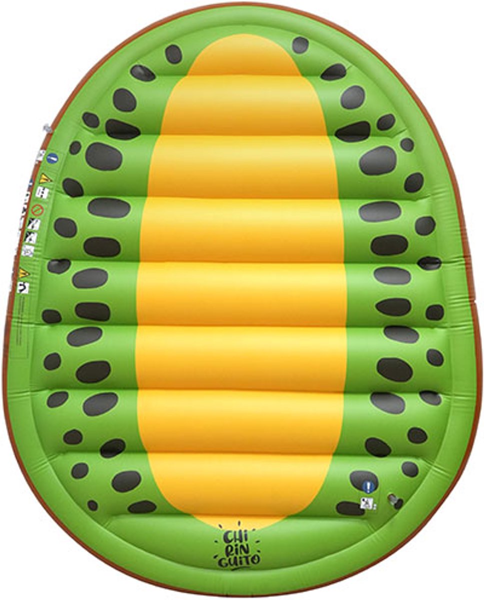 Bonheur tropical | matelas pneumatique de luxe kiwi
