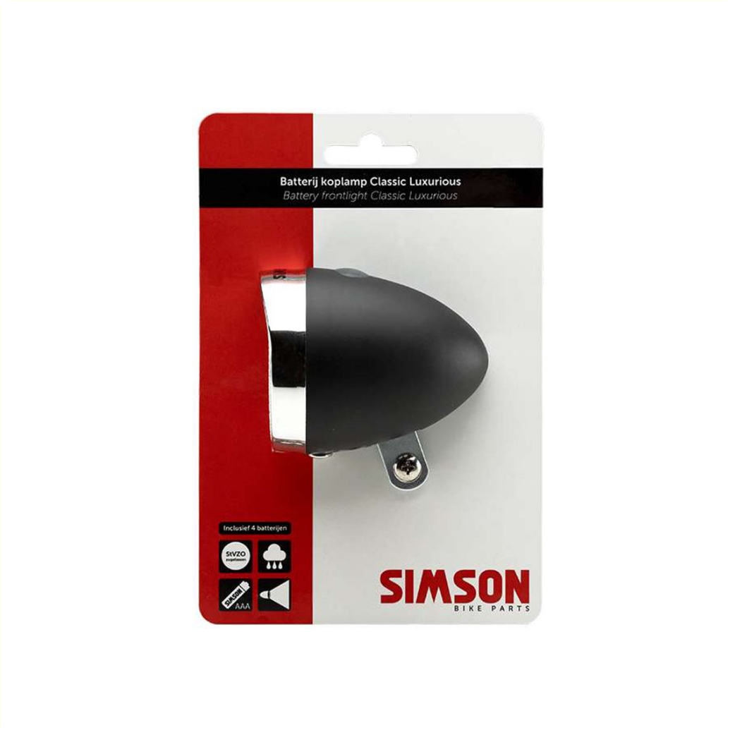 Phare Simson luxueux classique 30lux noir