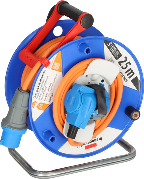 Brennerstuhl garant g cee 3 ip44 enrouleur de câble pour camping et usage maritime 25m h07rn-f 3g2.5 - 1182470100