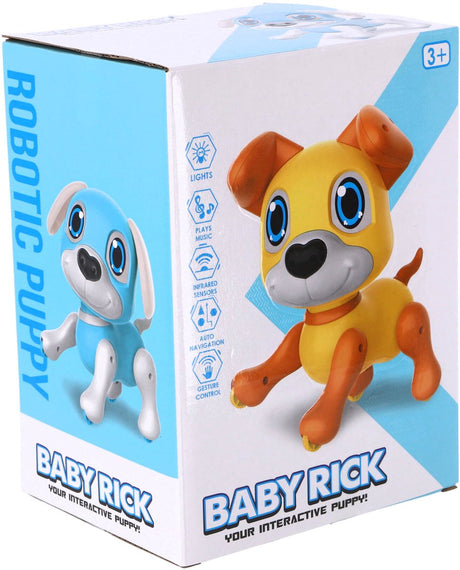 No Brand Fonction Chien Robot Baby Rick Bleu