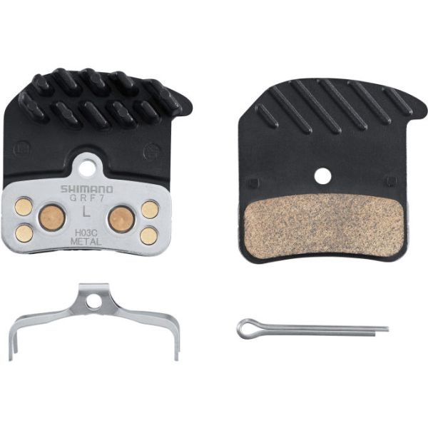 Shimano plaquettes de frein à disque h03c disque br.pad shim.h03c métal fritté cool.fins