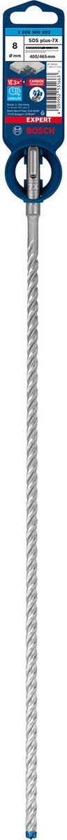 Bosch accessoires expert sds plus-7x hamerboor 8 x 400 x 465 mm - 1 pièce(s) - 2608900093